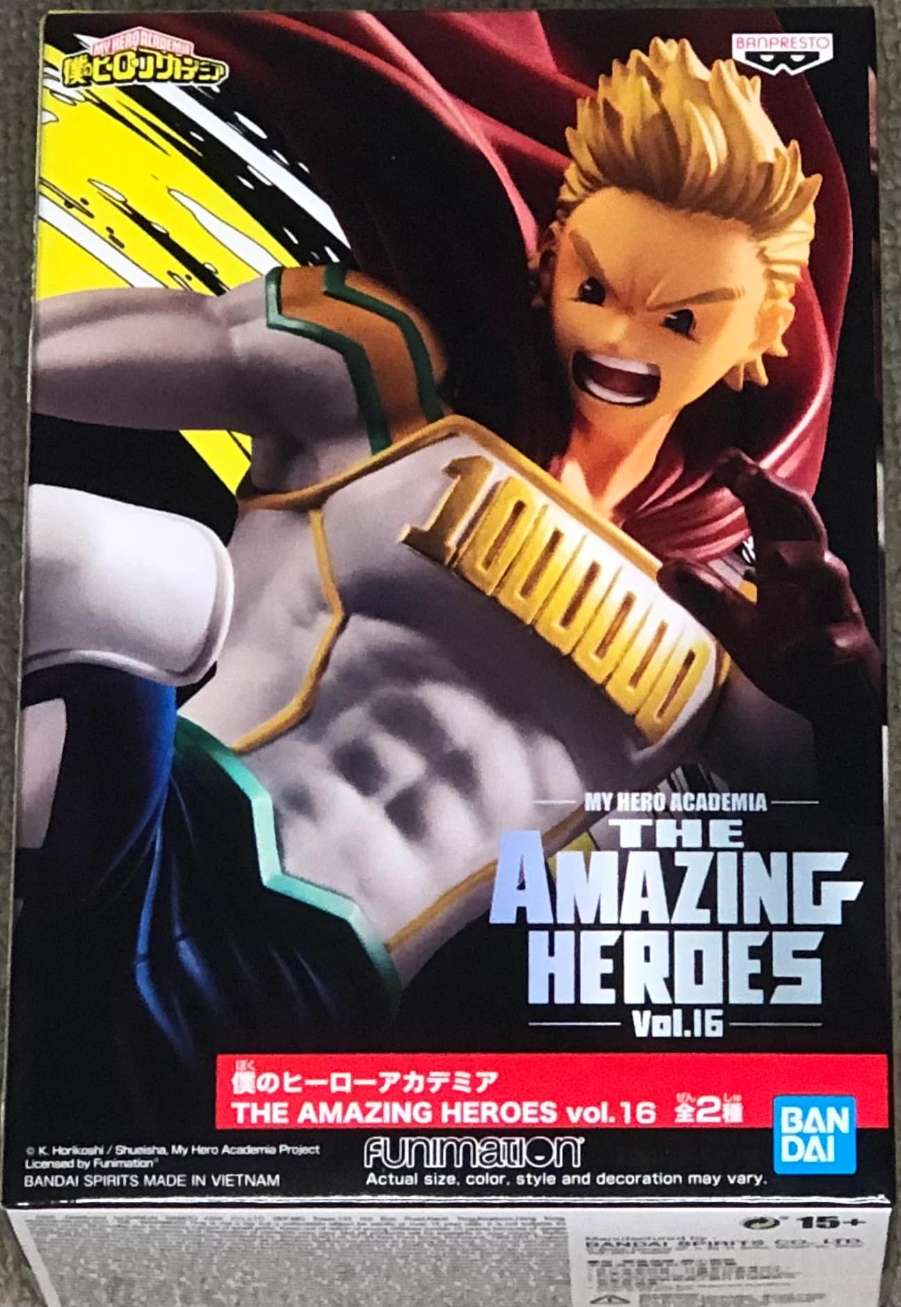 Banpresto My Hero Academia The Amazing Heroes vol.16 Figure - B:LEMILLION, Multicolor, PVC, Standard Size, Model BP18294