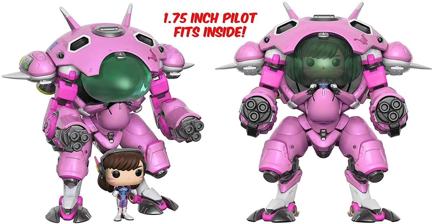 Funko POP Games: Overwatch D.VA & Meka 6 POP and Buddy Toy Figure, 36 months to 1200 months