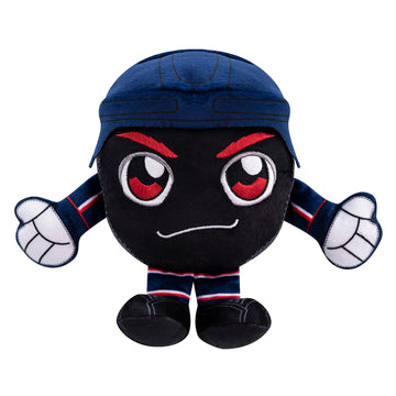 Bleacher Creatures Columbus Blue Jackets 8'' Kuricha Hockey Puck Sitting Plushies- Soft Chibi Inspired Plush