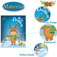 Funnlot Christmas Games for Kids - Pin The Nose on The Reindeer, 24 Reusable Noses Stickers & Blindfold, Holiday Party Fun for All Ages