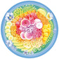 Ravensburger 500 Piece Round Jigsaw Puzzle - Circle of Colors, 20.5" Diameter, Multicolor, Cardboard, Model 17351