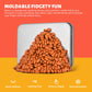 Lcvuuk Magnetic Ferrite Putty Rocks, Orange More Than 600 Weak Magnetic Smooth Ferrite Pebbles, Magnet Rock Desk Toys And Time-K