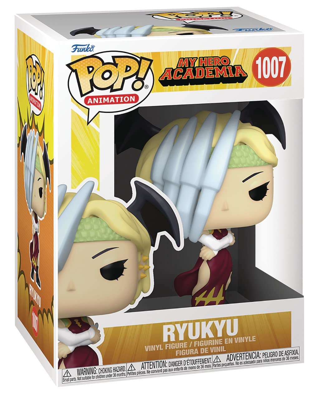 Pop My Hero Acadamia - Ryuko Tsuchikawa Funko Vinyl Figure (Bundled With Compatible Box Protector Case), Multicolor, 3.75 Inches