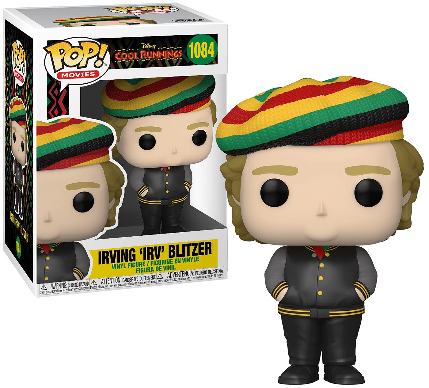 Funko Pop Movies: Cool Runnings - Irving Irv Blitzer Collectible Vinyl Figure, Multicolor