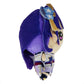 Kooliya Small Size Genshin Impact Figure Plush Doll - Raiden (4 Inch), Keychain Anime Figure Soft Stuffed Gift For Game Fans (Ra