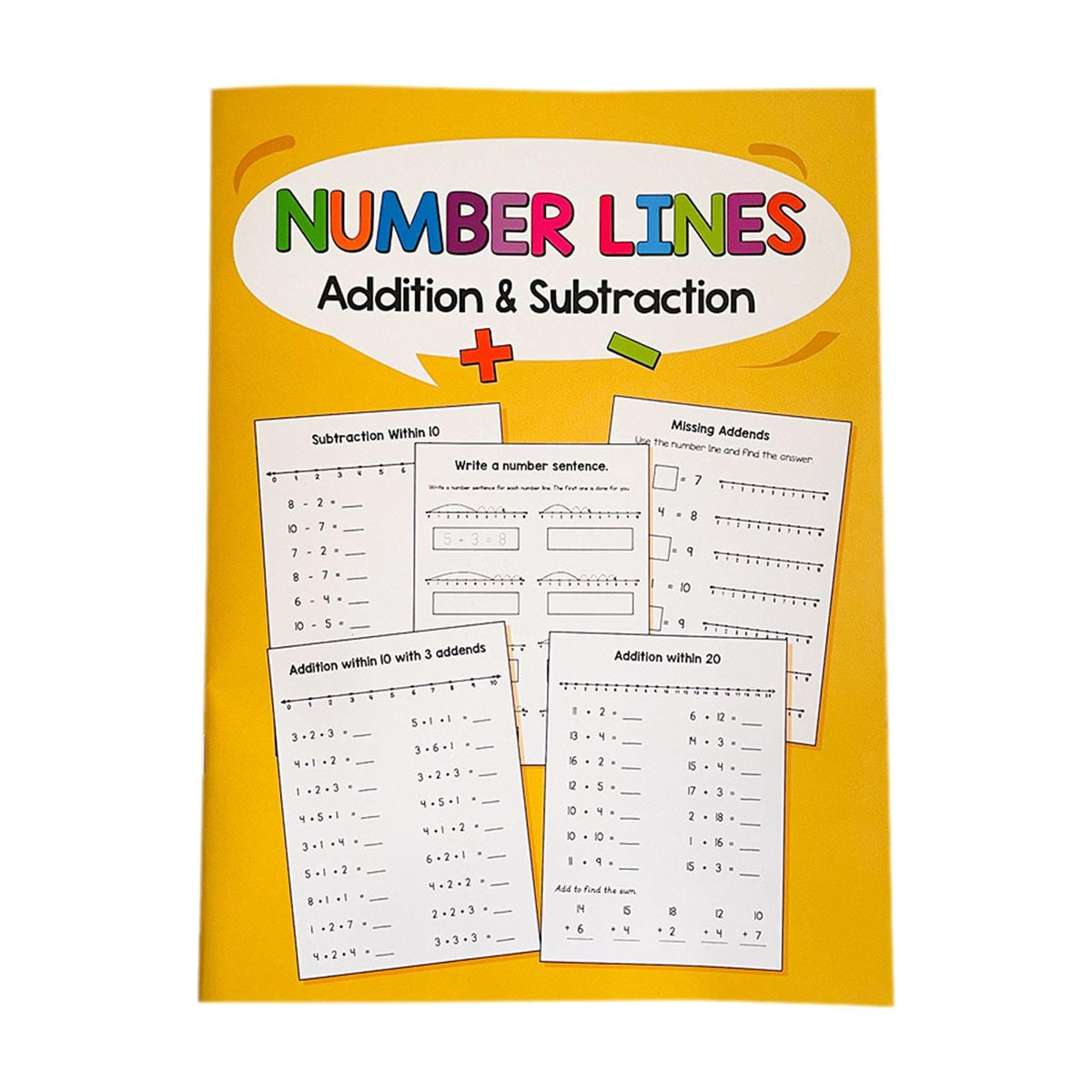 FABLOFT Math Workbook Addition and Subtraction for Grades K2 Preschool Kindergartentoys & Hobbies | Educational | Mathematics