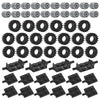 Tires Wheels And Axles Sets - 56 Pieces Brick Accessories Basic Classic Building Block Toys,Car Truck Wheels Parts