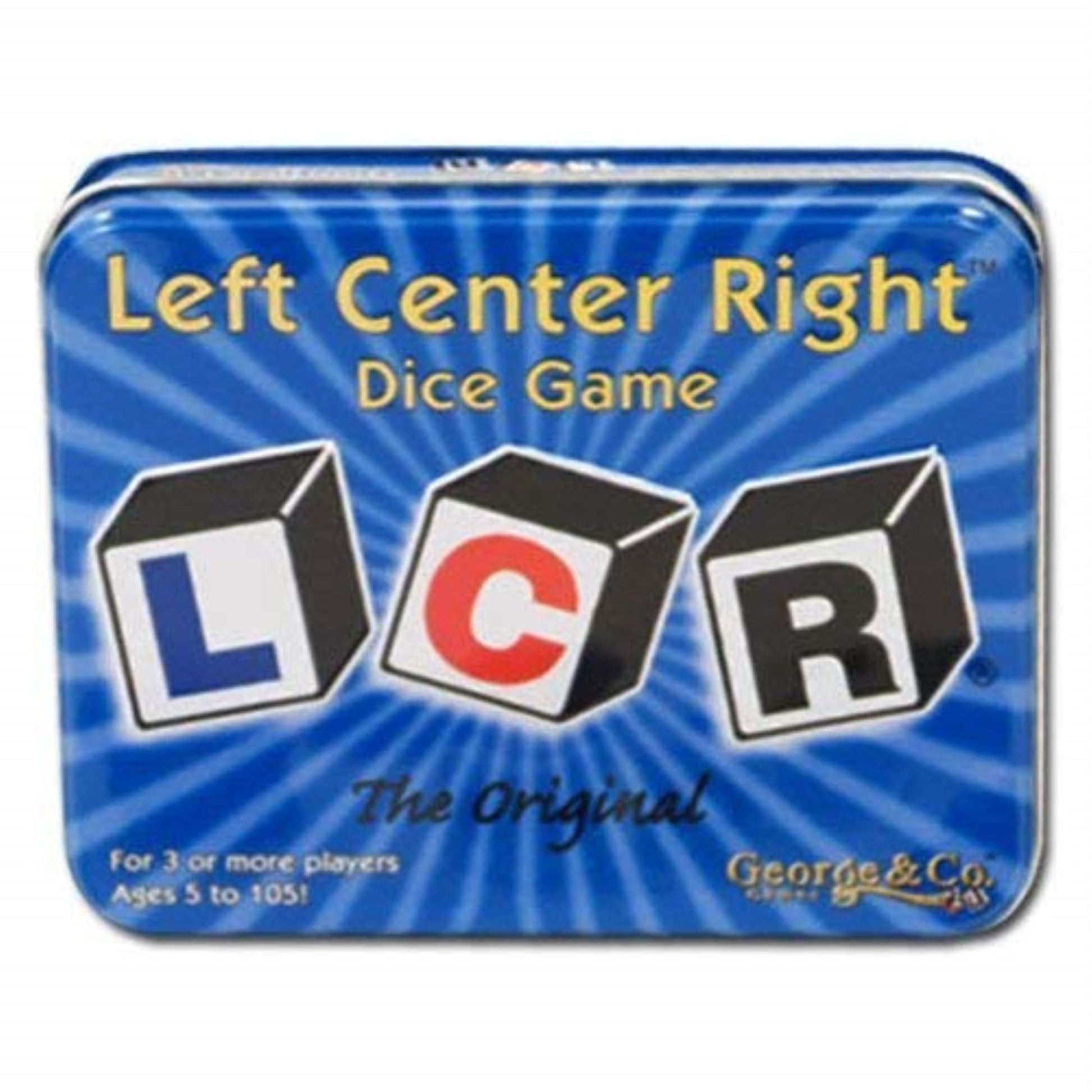 Original Lcr Left Center Right Dice Game