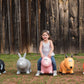 Farm Hoppers Award Winning Inflatable Toddler Safe Bouncing Black Cow Plus Pump