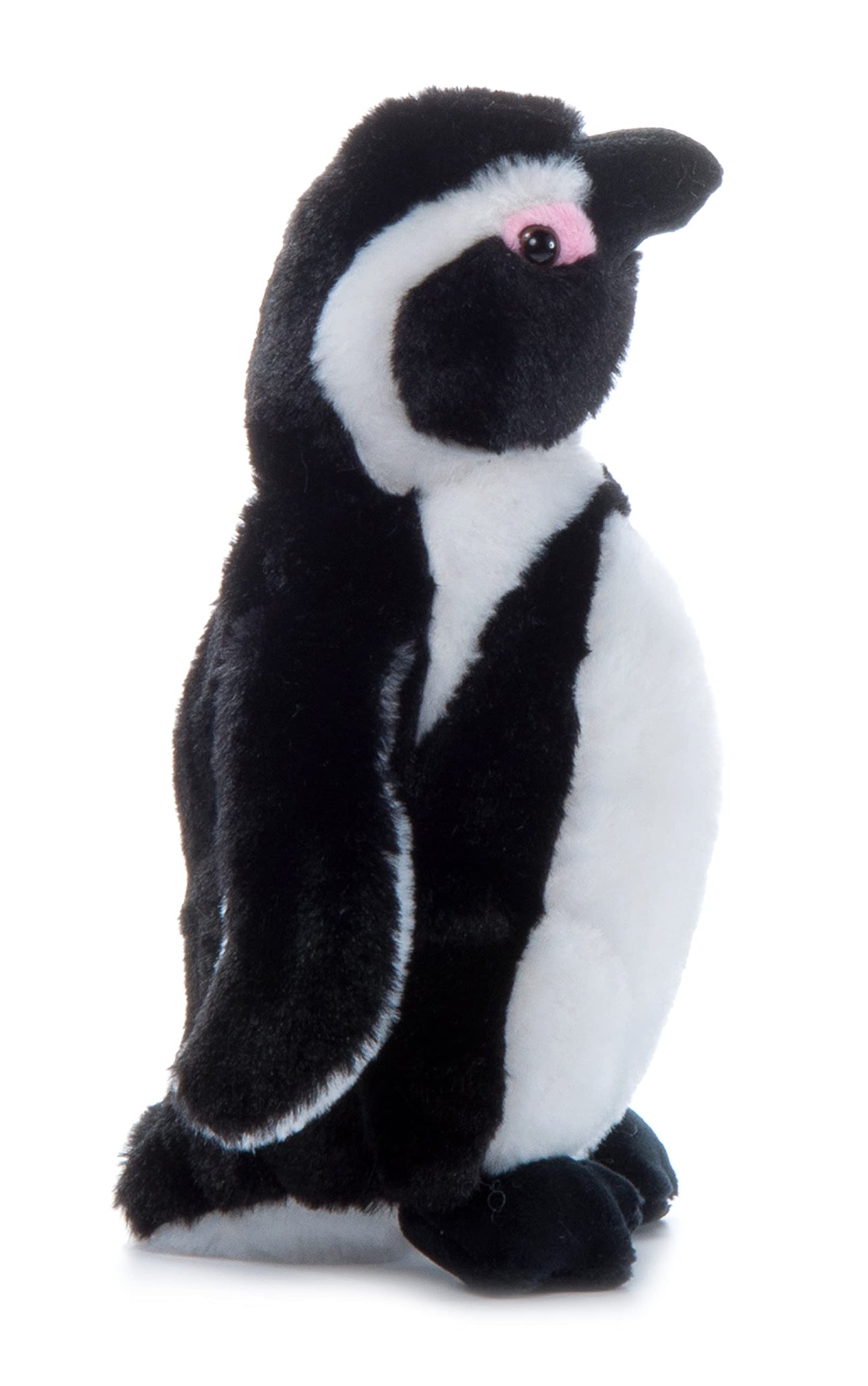 The Petting Zoo African Blackfoot Penguin Plush Toy, 9 Inch White Stuffed Animal for Kids, Model 319009