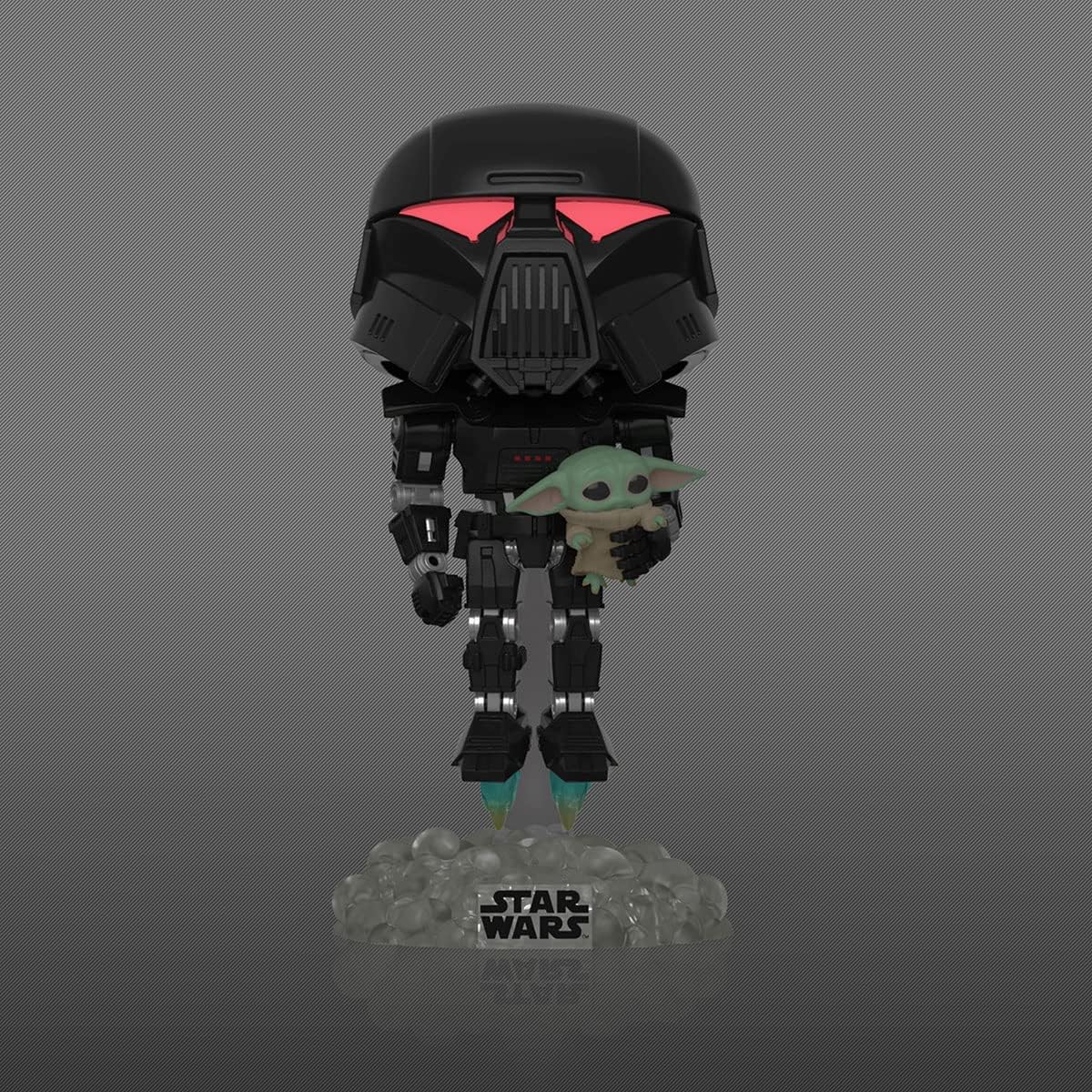 Pop Vinyl - Star Wars - Dark Trooper With Grogu 488 Black