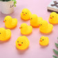 Bath Duck Toys 10Pcs Mini Rubber Ducks Squeak And Float Ducks Baby Shower Toy For Toddlers Boys Girls (2.2’’)