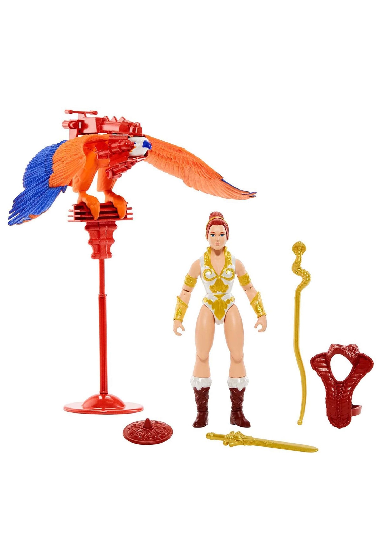 Masters of the Universe Teela & Zoar Action Figure 2-Pack, Plastic, Model HGW40