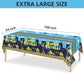 Tatuo Construction Happy Birthday Tablecloth Dump Truck Birthday Table Covers Tractor Plastic Printed Tablecloth Construction Th