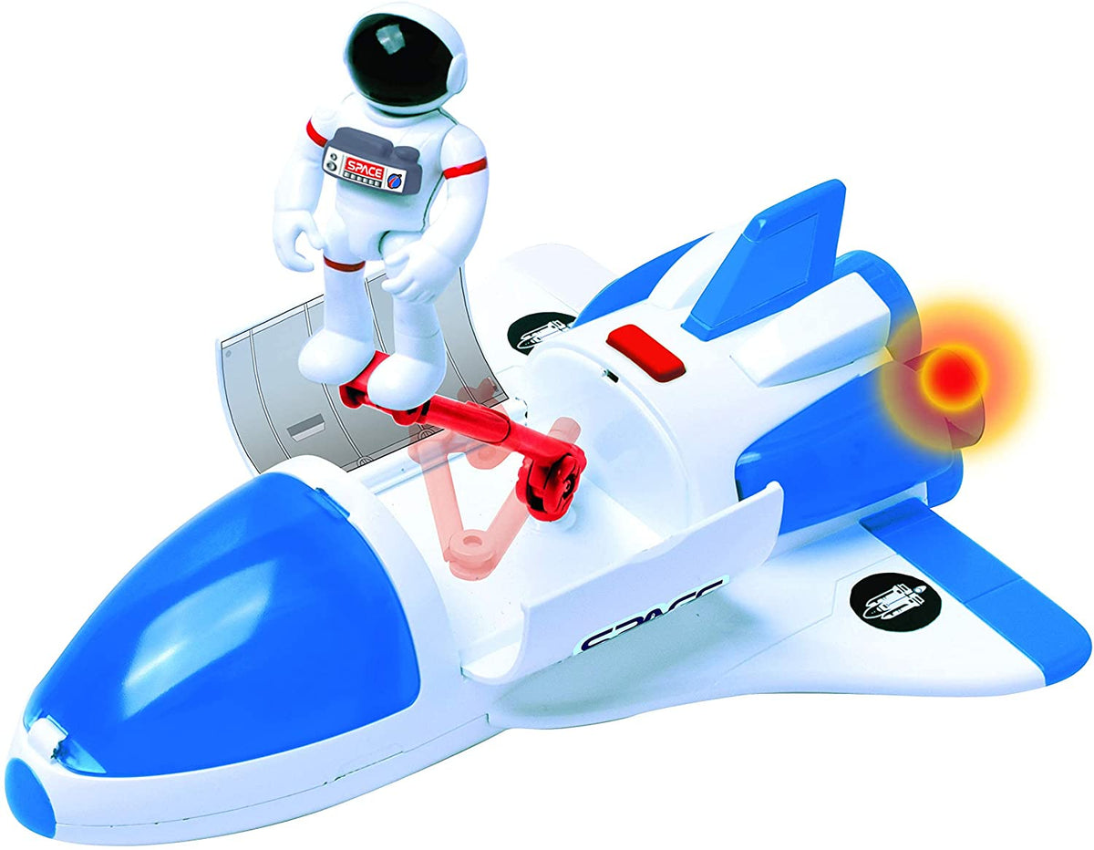 Galaxy Mission Space Shuttle Adventure, Interactive Astronaut Play Set with Lights & Sounds