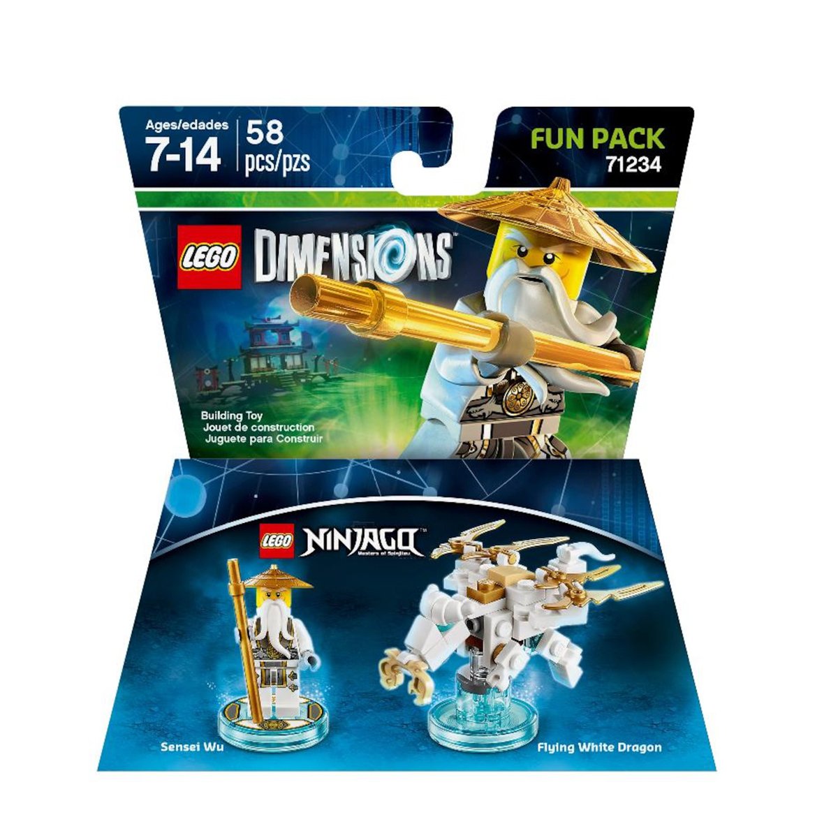 Ninjago Sensei Wu Fun Pack - Lego Dimensions