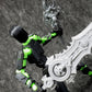 Altuco Assembled T13 Action Figure With Multiple Accessories, Black-Green 3D Printed Multi-Jointed Titan 13 Figure,Dummy 13 Desk