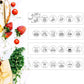 4 PCS Food Decision Dice for Couple Santa Swap Gift Exchange Dice 11th Steel Anniversary Boo Basket Stuffers National Boyfriends Day White Elephant Gifts for mature-themed Christmas Stocking Stuffer Valentine