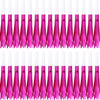 LCPQMZGH 30 Pcs Gold Noise Makers, Metallic Fringed Noise Makers for New Year Party Favor Supplies, Rose Red