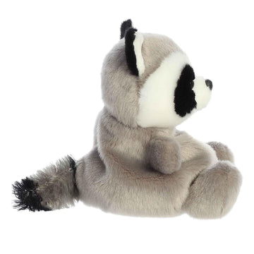 Aurora® Adorable Palm Pals™ Rascal Raccoon™ Stuffed Animal - Pocket-Sized Play - Collectable Fun - Gray 5 Inches