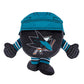Bleacher Creatures San Jose Sharks Plush Hockey Puck - 8" Soft Chibi Doll, Crystal Velboa Polyester, K8-NHL-SHA-PCK