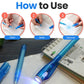 Herofiber 12 Invisible Ink Pen With Uv Light, Party Favors For Kids 8-12, Escape Room Party Favors, Goodie Bag Stuffers For Kids 8-12, Spy Party Favors, Magic Marker For Secret Message (12Pcs)
