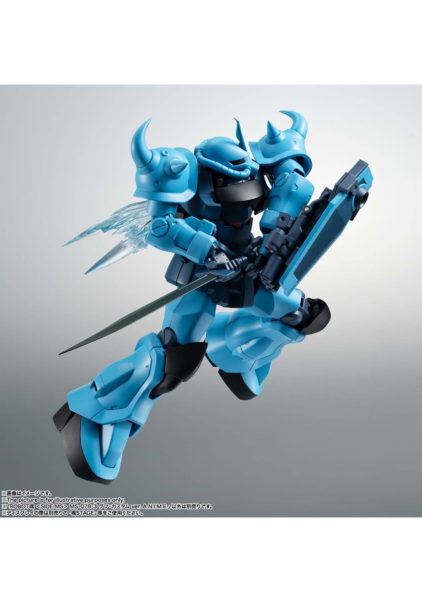 TAMASHII NATIONS - Mobile Suit Gundam The 08th MS Team - MS-07B-3 GOUF Custom Version A.N.I.M.E.  Bandai Spirits The Robot Spirits Collectible