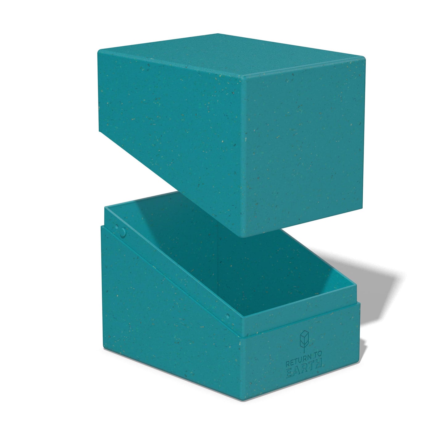 Ultimate Guard Rte Boulder 133+, Deck Case For 133 Double-Sleeved Tcg Cards, Petrol, 87% Renewable, Made In Germany, Secure & Du