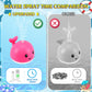 Gigilli Baby Girl Bath Toys, Light Up Whale Fountain Bath Toys For Girls 0-6 6-12 12-18 Months Or Kids Ages 1-3 2-4, Rechargeable Hot Pink