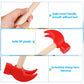 Toddmomy 2Pcs Wooden Hammer Toys Simulation Hammers Maintenance Tools Toys Pretend Play Educational Toys for Kids Children