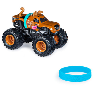 Monster Jam Scooby Doo Die-Cast Vehicle, 1:64 Scale, Plastic, Ruff Crowd Series