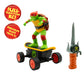 Teenage Mutant Ninja Turtles Raphael Cowabunga Skate Rc - Imitates Real Skate Tricks - 2.4 Ghz Remote Control - Ages 3+