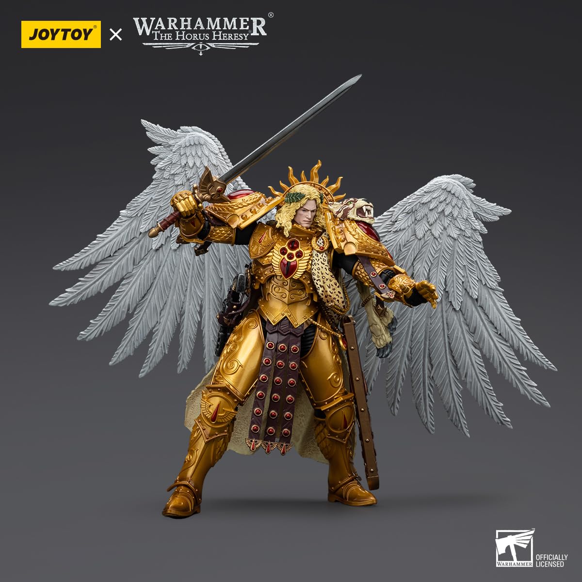 malt-inspiredISE JOYTOY 1/18 Action Figures - Warhammer The Horus Heresy Blood Angels Sanguinius Primarch of The IXth Legion - 7 Collection Model Kits Age 15 and Above