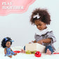 Nice2You Black Baby Doll For Girl, 10 Inch African American Black Doll With Dress, Reborn Realistic Baby Doll For Kids Aged 1 2 3 4 5, Small Silicone Black Doll Toy With Curly Hair For Birthday