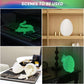 3D Printed Dragon Egg, Dragon Eggs With Dragon Inside, Articulated Dragon, Mystery Dragon Egg Fidget Toy, 3D Dragon Eggs Surprise Fidget Toy(A-Luminous)