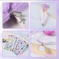 Pjdrllc Diary For Girls With Lock And Keys, Kids Journal Travel Notebook For Writing, Cute Secret Diary With Multicolored Pen, Stickers, Bracelet, Practical Gift For Birthday, Easter (A Cute Cat)