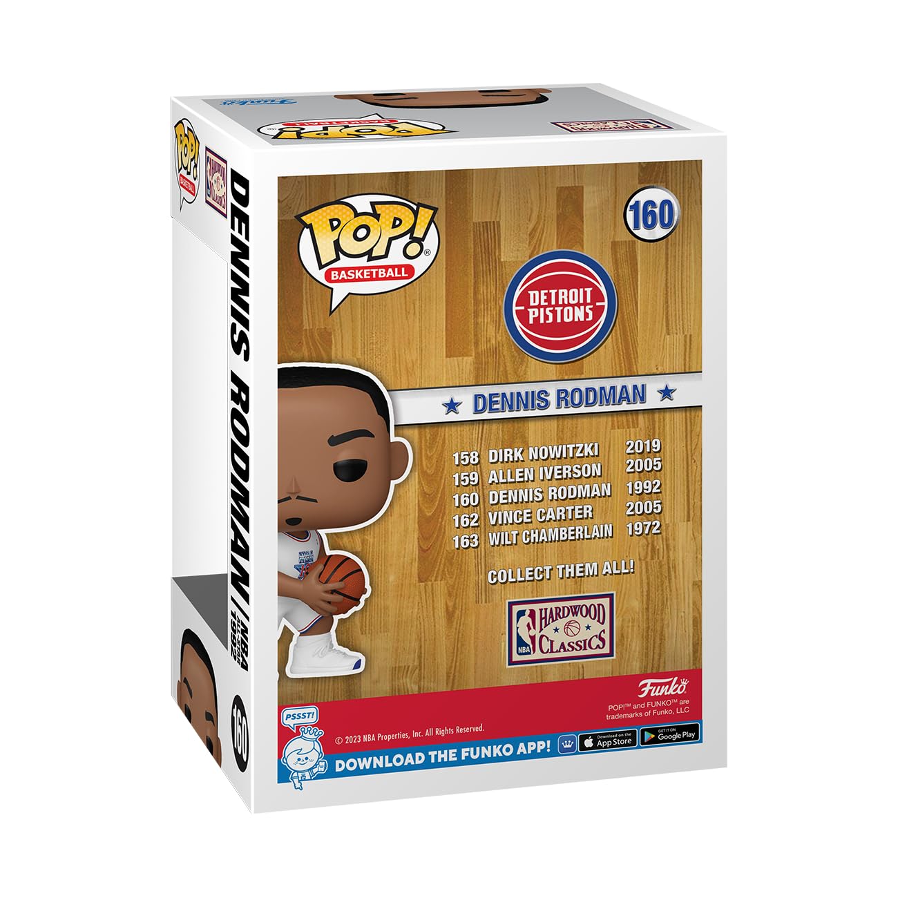 Funko Pop! Nba: Legends - Dennis Rodman Rodman - (1992) - Collectable Vinyl Figure - Gift Idea - Official Merchandise - For Kids
