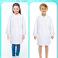 Taiyin 6 Pcs Doctor Coat Costume for Kids Lab Coat Unisex Uniform for Boys Girls Children Nurses Graduation Season Science(XL Si