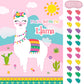 WERNNSAI Pin The Tail on The Llama Party Games - Llama Theme Birthday Supplies for Kids Girls 21 x 28 Poster 24 Pcs Tails Alpaca