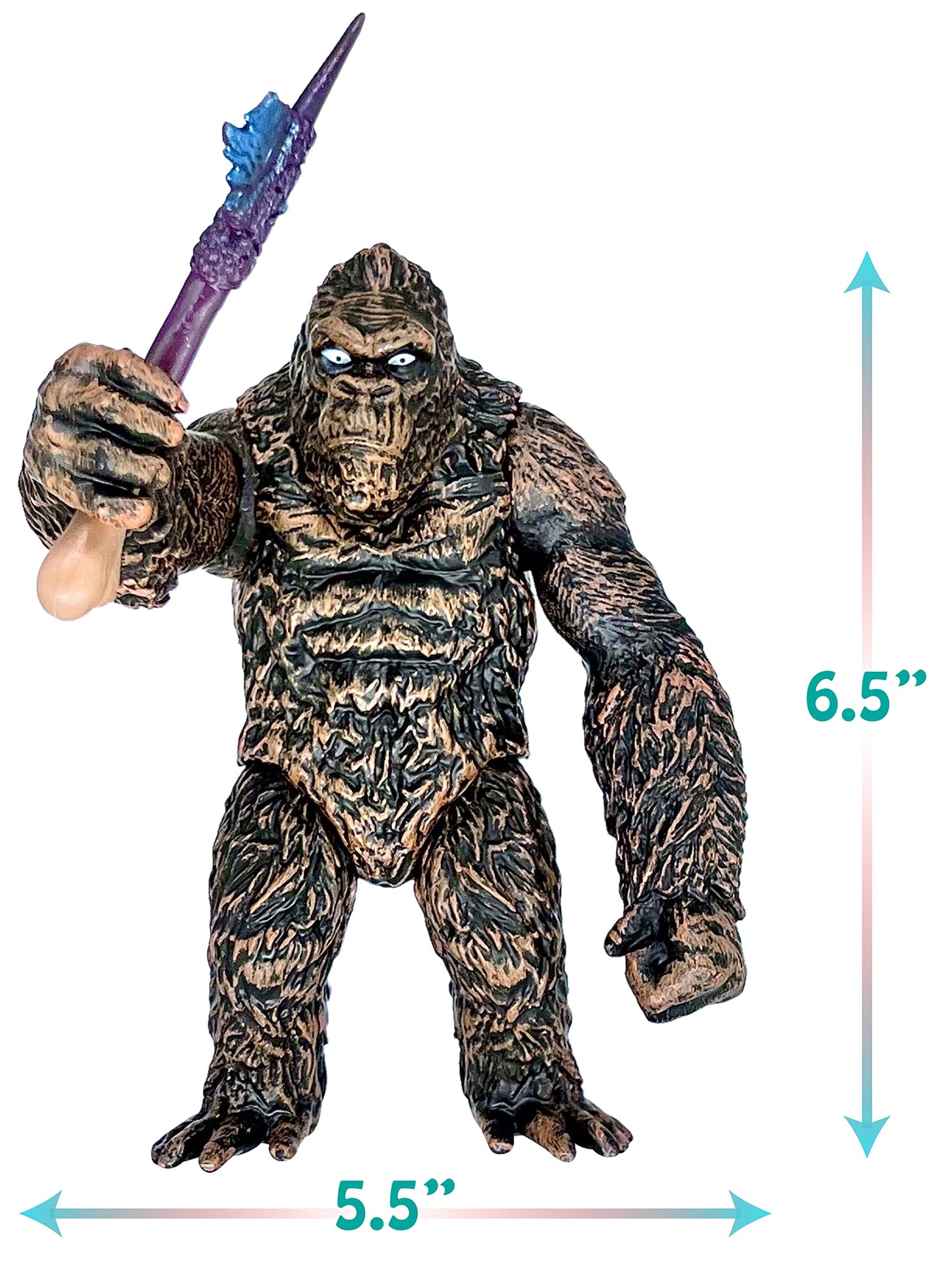 Twcare King Kong With Ax Vs Godzilla Action Figure 6.5