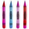 Howboutdis 44-Inch Tall Inflatable Crayons 4 Pack- Assorted Colors Bright Colors -Super Fun Party Favor/Prize/Gift-Ages 3+