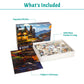 1000 Piece Puzzle for mature-themeds Moonlight Cabin Puzzles for mature-themeds 1000 Piece Lake View Painting Jigsaw Puzzles 1000 Pieces Cozy Cabin 1000 Piece Puzzle Silent Night Puzzle 1000 Pieces 1000 Puzzle