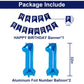 Naninuneno 11Th Blue Birthday Party Decorations For Boy Girl Men Women, Happy 11 Birthday Balloons Supplies With Happy Birthday