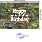 Camo Happy Birthday Backdrop Decorations Camouflage Happy Birthday Banner Camo Army Military Birthday Photo Background For Home