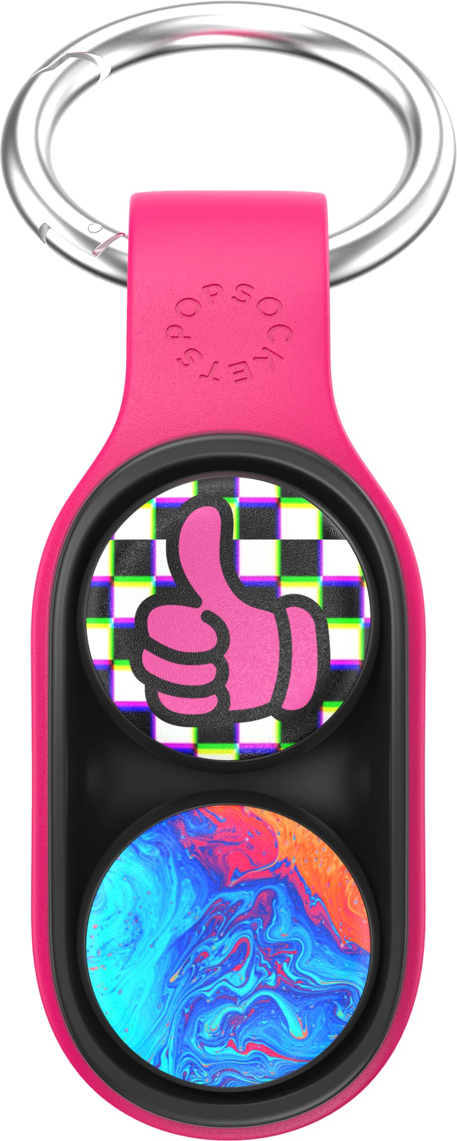 Popsockets Poppuck, Trick Magnet And Fidget Toy- Pink Punk