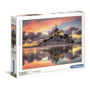 Clementoni - 39367 - Collection - Le Magnifique Mont Saint-Michel - 1000 Pieces
