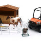 Newray Kubota Horse Corral & Rtv 1120D Playset