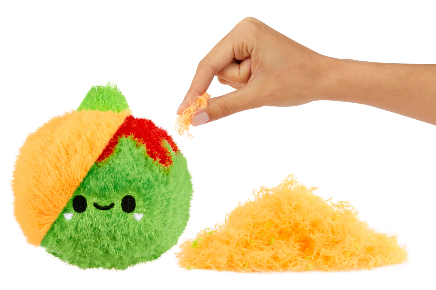 Fluffie Stuffiez Halloween Pumpkin Small Collectible Feature Plush, Surprise Reveal Unboxing With Huggable Asmr Fidget Diy Fur P