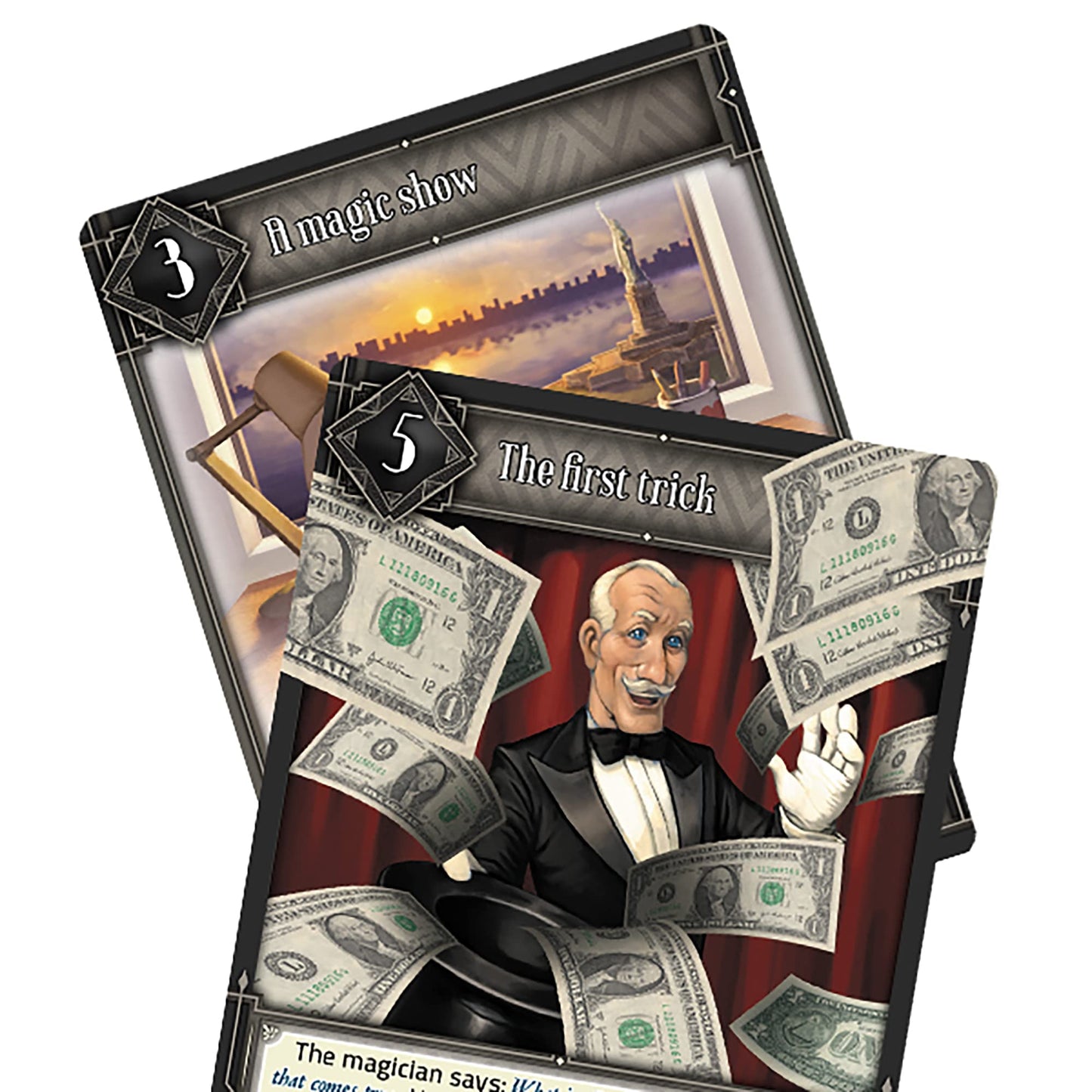 dV Giochi Deckscape: Behind The Curtain Card Game, Mixed Colours