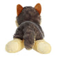 Aurora® Adorable Grand Flopsie™ Wily Wolf Stuffed Animal - Playful Ease - Timeless Companions - Gray 16.5 Inches